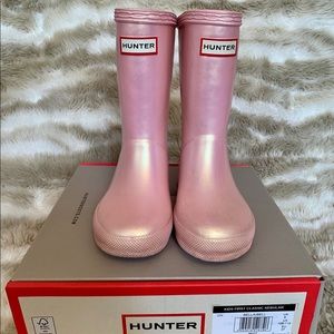 Hunter Original Kids Rain Boots. Size US 11.